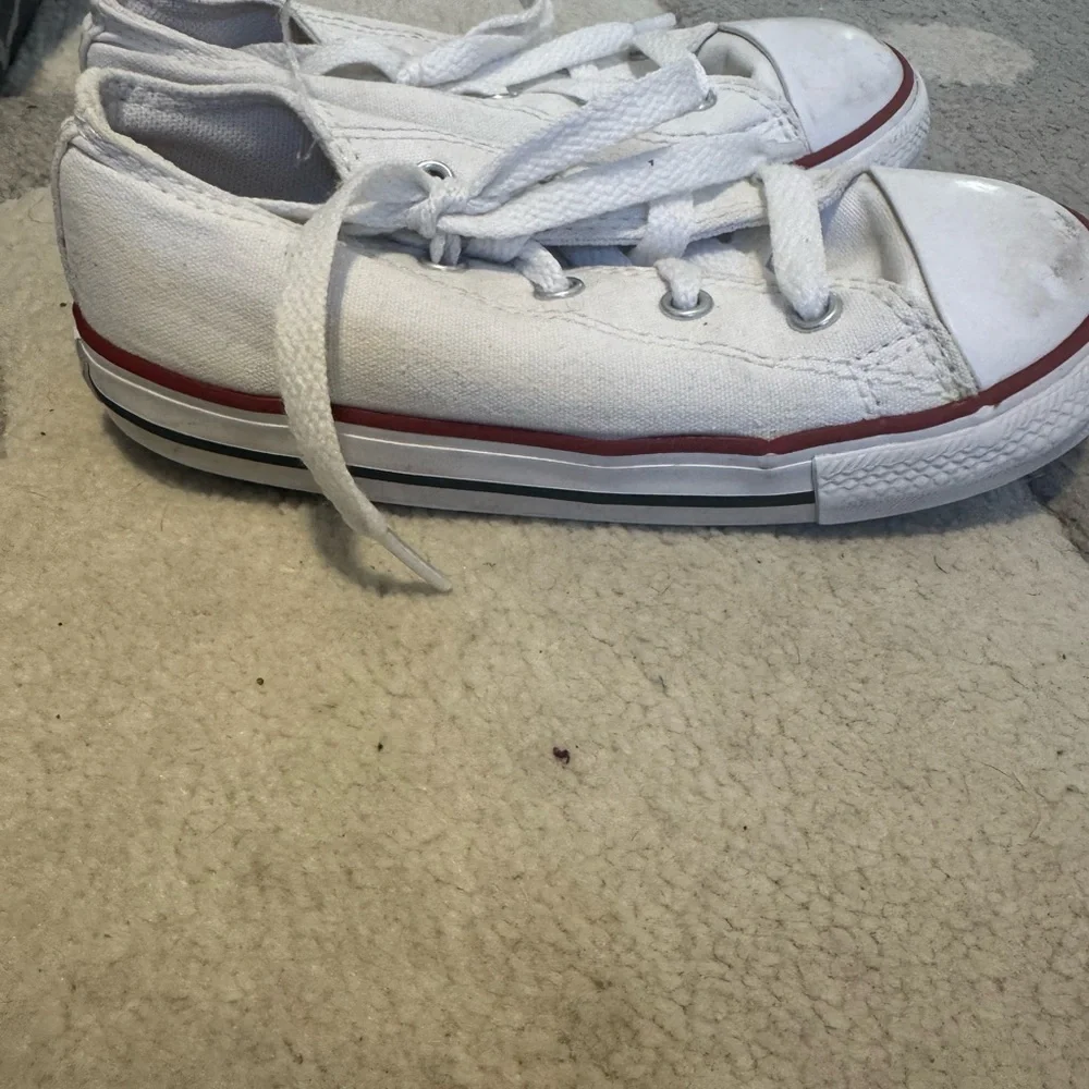 Converse Kids White Sneakers